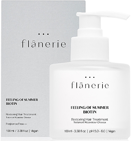 Відновлювальна сироватка для волосся - Flanerie Restoring Hair Treatment — фото N1