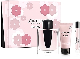 Духи, Парфюмерия, косметика Shiseido Ginza - Набор (edp/90ml + b/lot/50ml + edp/roll/7ml)