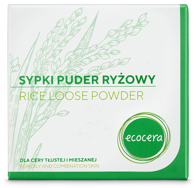 Матувальна рисова пудра для обличчя - Ecocera Rice Face Powder — фото N5
