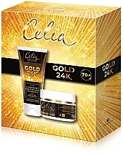 Набір - Celia De Luxe Gold 24K (cr/50ml + h/cr/80ml) — фото N1