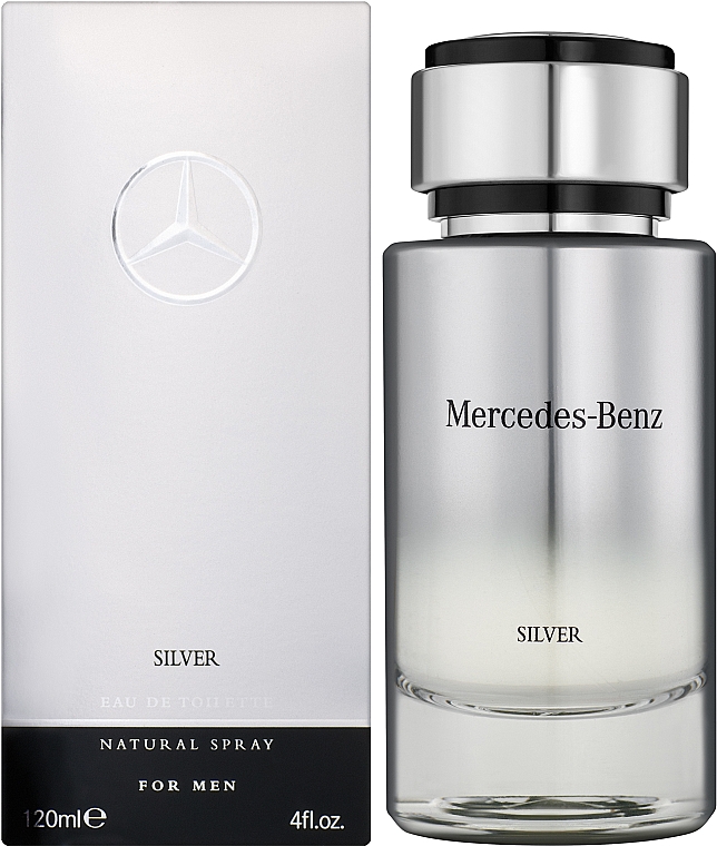 Mercedes-Benz Silver - Туалетная вода — фото N9