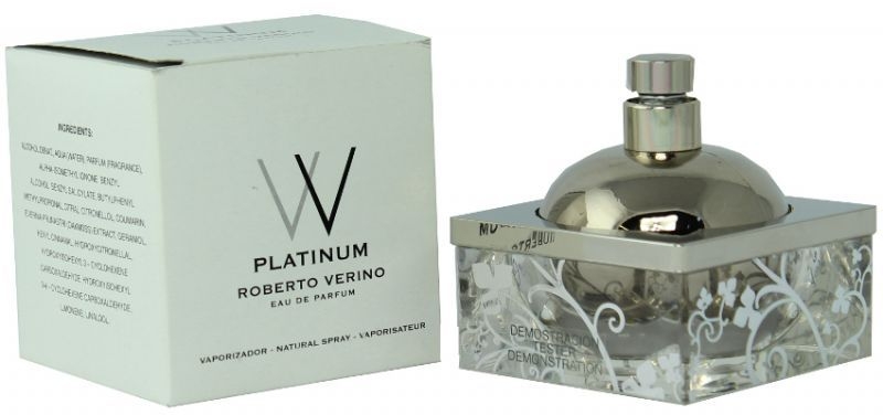 Roberto Verino VV Platinum - Парфюмированная вода (тестер без крышечки) — фото N2