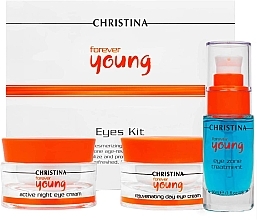 Духи, Парфюмерия, косметика Набор для зоны вокруг глаз - Christina Forever Young Eyes Kit (cr/30ml + gel/30ml + cr/30ml)