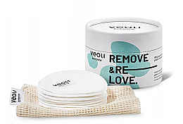 Многоразовые диски для снятия макияжа - Veoli Botanica Remove And Relove — фото N1
