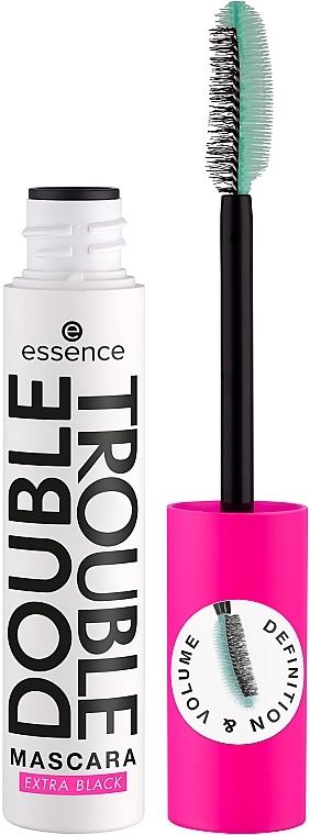 Тушь для ресниц - Essence Volumizing Mascara Double Trouble — фото N2