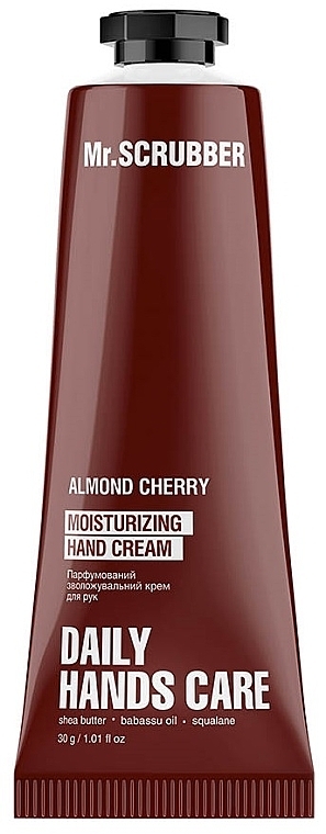Парфюмированный увлажняющий крем для рук - Mr.Scrubber Almond Cherry — фото N1