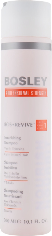 Шампунь питательный для истонченных окрашенных волос - Bosley Bos Revive Shampoo — фото N4
