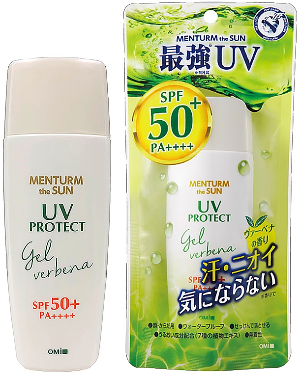 Солнцезащитный гель для лица - Omi Brotherhood The Sun Uv Protect Gel Verbena SPF50