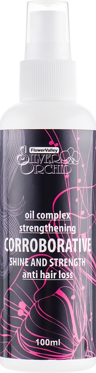 Масло "Укрепляющее" против выпадения волос - Silver Orchid Oil Complex Strengthening Corroborative