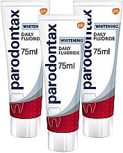 Парфумерія, косметика Набір - Parodontax Whitening Toothpaste (3 x t/paste/75ml)