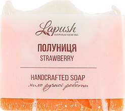 Парфумерія, косметика Мило натуральне "Полуниця" - Lapush Natural Soap