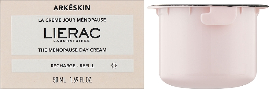 Денний крем для обличчя - Lierac Arkeskin The Menopause Day Cream Refill (змінний блок) — фото N3