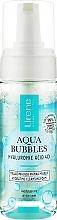 Увлажняющая пена для умывания - Lirene Aqua Bubbles Hyaluronic Acid 4D Hydrating Washing Foam — фото N1