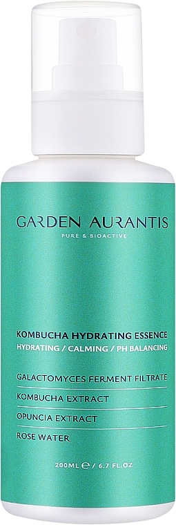 Эссенция с насыщенным составом для интенсивного увлажнения и питания кожи - Garden Aurantis Kombucha Hydrating Essence — фото N2