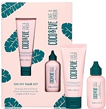 Парфумерія, косметика Набір - Coco & Eve Oh My Hair Kit (h/mask/60ml + h/elixir/50ml)