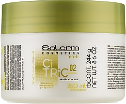 Маска для окрашенных поврежденных волос - Salerm Citric Balance Mask — фото N1