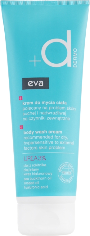 Крем для душу - Eva Derma Body Wash Cream — фото N1