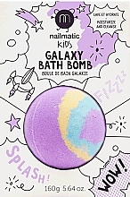 Парфумерія, косметика Бомбочка для ванни, фіолетово-жовто-блакитна - Nailmatic Galaxy Bath Bomb