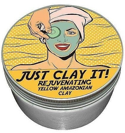Глиняная маска для лица, желтая - Eco U Just Clay It! — фото N1