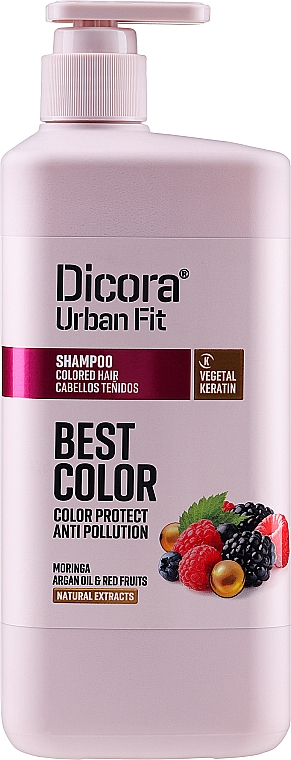 Шампунь для фарбованого волосся "Кращий колір" - Dicora Urban Fit — фото N2