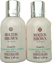 Парфумерія, косметика Molton Brown Nourishing Body Lotion Gingerlily - Набір (b/lot/2x100ml)