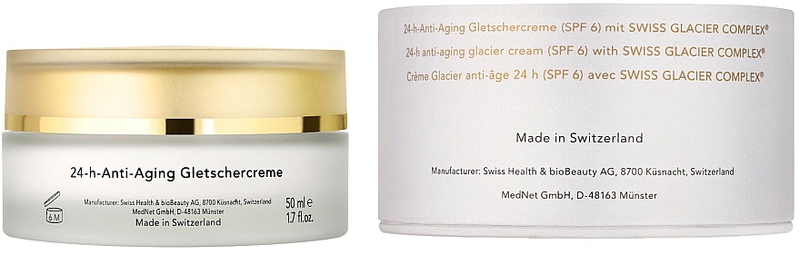 Антивіковий крем для обличчя - Niance Premium Glacier Facial Cream — фото N3