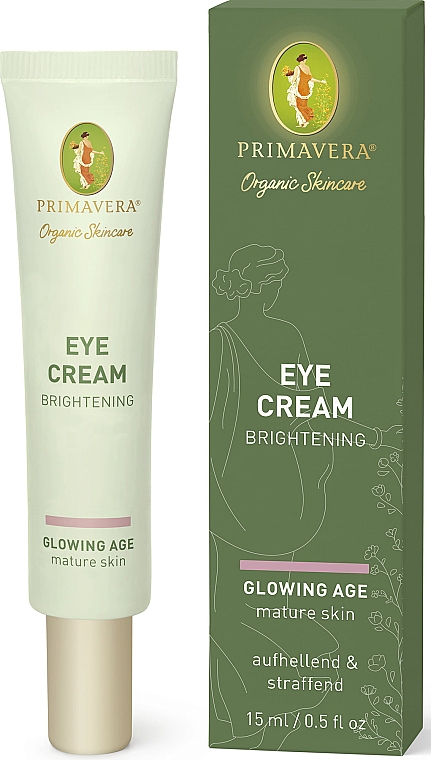 Крем для кожи вокруг глаз - Primavera Glowing Age Brightening Eye Cream — фото N1