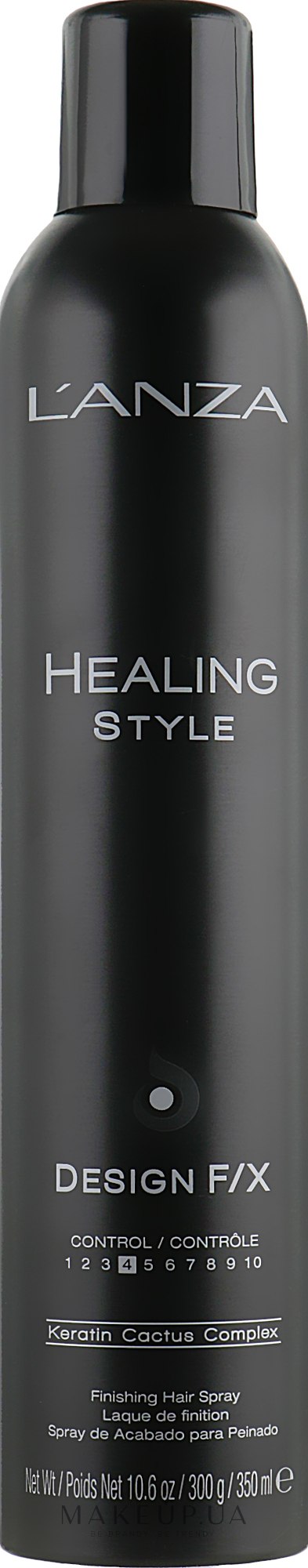 Лак для волосся легкої фіксації - L'anza Healing Style Design F/X — фото 350ml