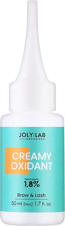 Окислитель 1,8% - Joly:Lab Brow & Lash Creamy Oxidant 1,8% — фото N1