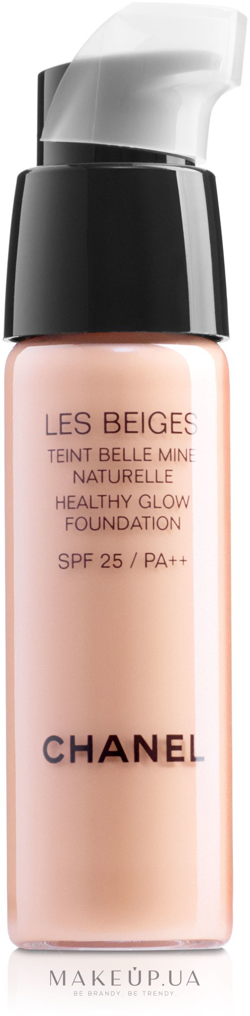 Chanel Les Beiges Healthy Glow Foundation SPF 25 PA++ (тестер) - Тональный  флюид: купить по лучшей цене в Украине