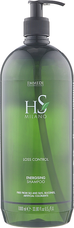 Енергетичний шампунь проти випадання волосся - HS Milano Loss Control Energising Shampoo — фото N3
