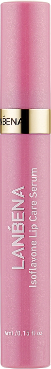 Сыворотка-блеск для увеличения губ - Lanbena Isoflavone Lip Care Serum — фото N1