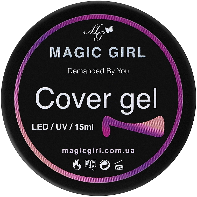 Гель для наращивания - Magic Girl Gel Nail Cover — фото N1