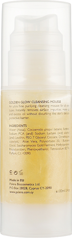 Очищаючий мус-гель з біо-золотом - Spa Abyss Golden Glow Cleansing Mousse  — фото N2