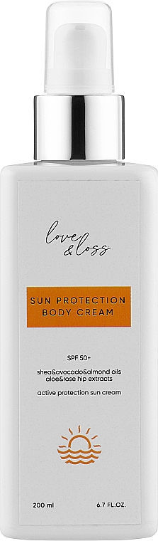 Солнцезащитный крем для тела - Love&Loss Sun Protection Body Cream SPF 50