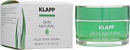 Крем для обличчя  - Klapp Skin Natural Aloe Vera Cream — фото N1