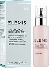 Духи, Парфюмерия, косметика Увлажняющий спрей-тонер для лица - Elemis Pro-Collagen Rose Hydro-Mist