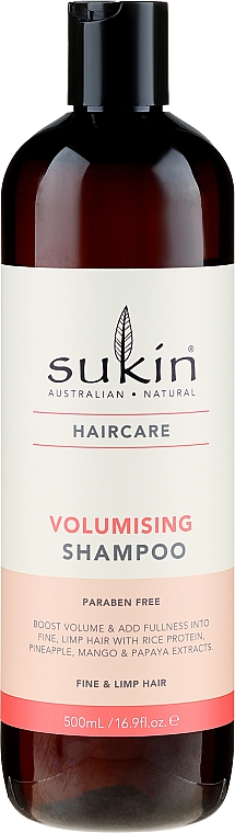 Шампунь для об'єму волосся - Sukin Volumising Shampoo — фото N1
