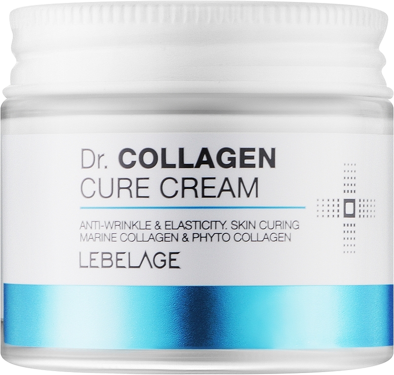 Крем для обличчя з колагеном - Lebelage Dr. Collagen Cure Cream — фото N1