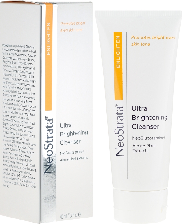 Крем для делікатного очищення обличчя - Neostrata Enlighten Ultra Brightening Cleanser — фото N1