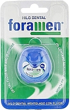 Парфумерія, косметика Зубна нитка, 50 м - Foramen Waxed Mint Dental Floss
