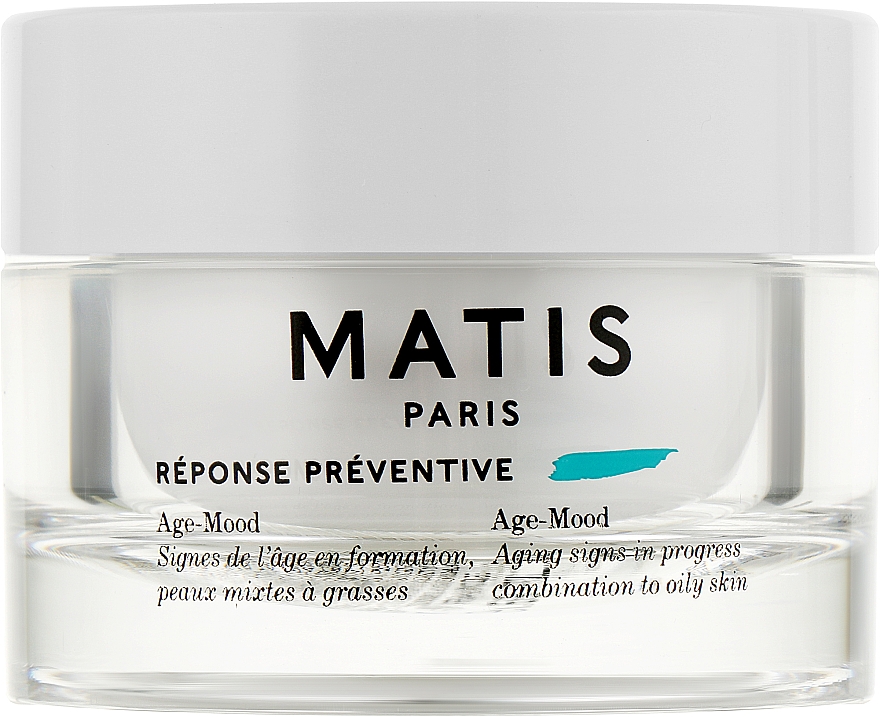 Антивозрастной крем для комбинированной и жирной кожи - Matis Reponse Preventive Age-Mood — фото N1