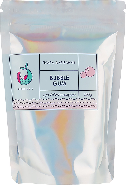 Пудра для ванни - Mermade Bubble Gum — фото N1