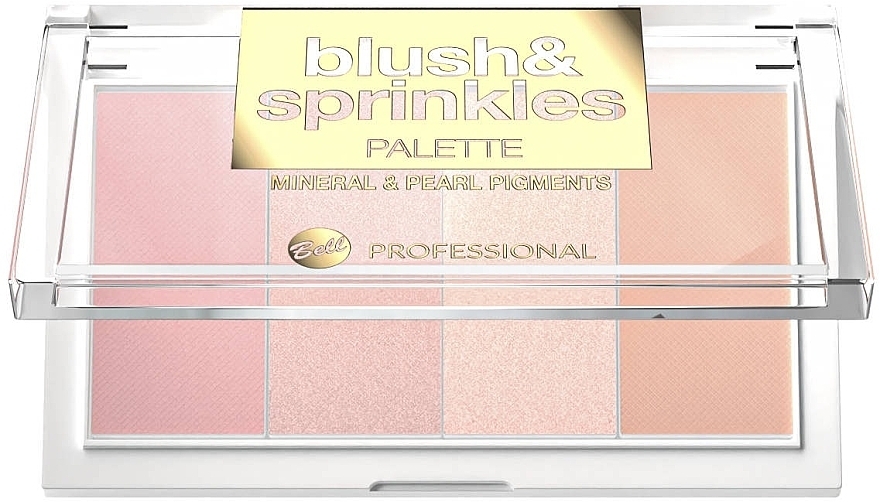 Палітра для макіяжу - Bell Professional Blush & Sprinkles Palette — фото N1