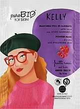Парфумерія, косметика Альгінатна маска "Червоні фрукти" - PuroBio Cosmetics Kelly Powder Mask Dry Skin