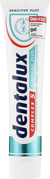 Зубная паста - Dentalux Complex 5 Sensitive Plus Toothpaste — фото N1