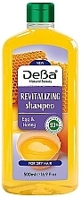 Парфумерія, косметика Відновлювальний шампунь для сухого волосся "Яйце і мед" - DeBa Revitalizing Shampoo