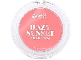 Румяна для лица - Barry M Hazy Sunset Cream Blush — фото N1