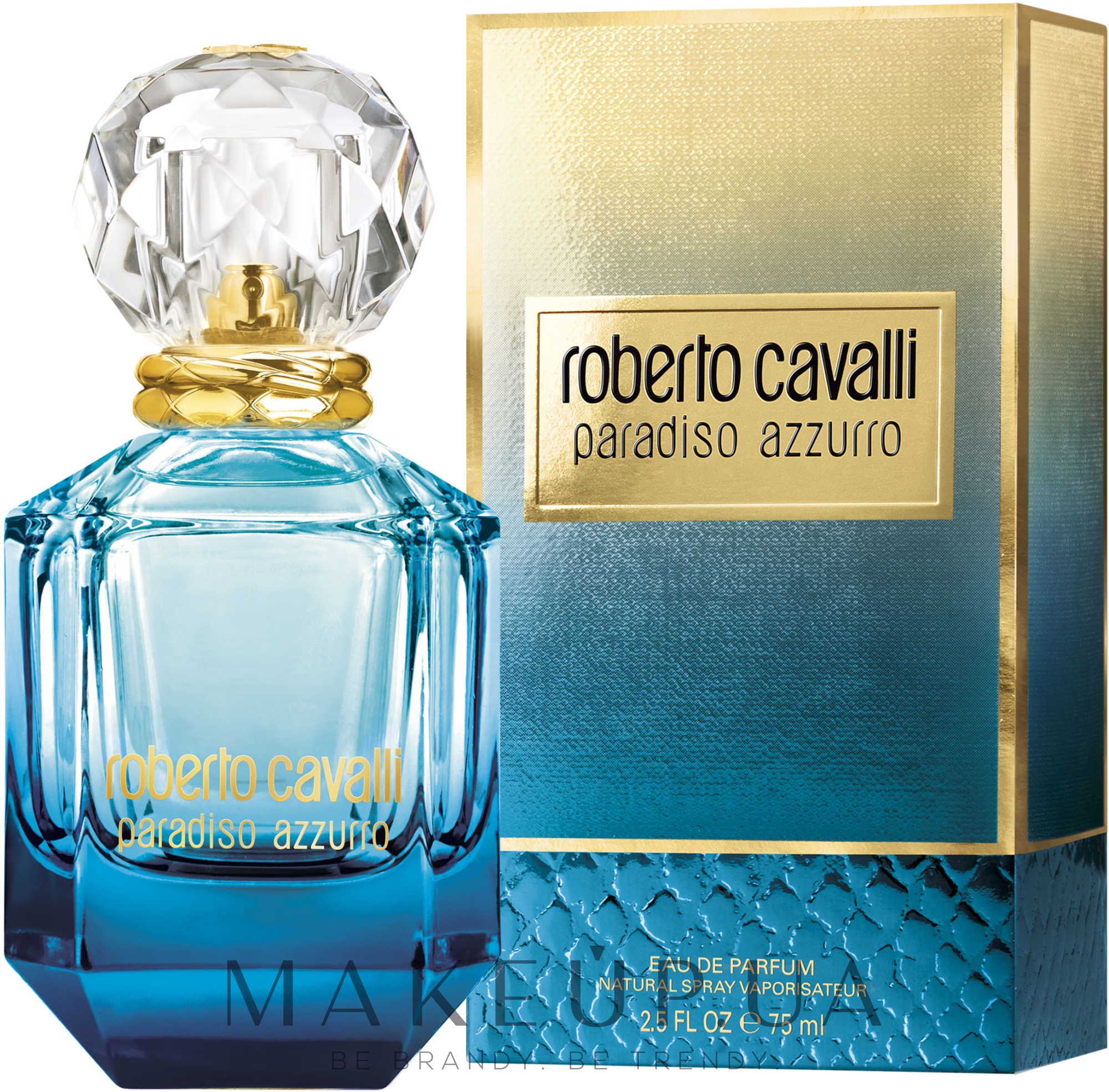 Roberto Cavalli Paradiso Azzurro - Парфумована вода — фото 75ml