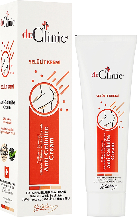 Антицеллюлитный крем - Dr. Clinic Anti-Cellulite Cream — фото N2